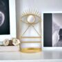 Gold Tribal Eye Jewellery Stand, thumbnail 4 of 6