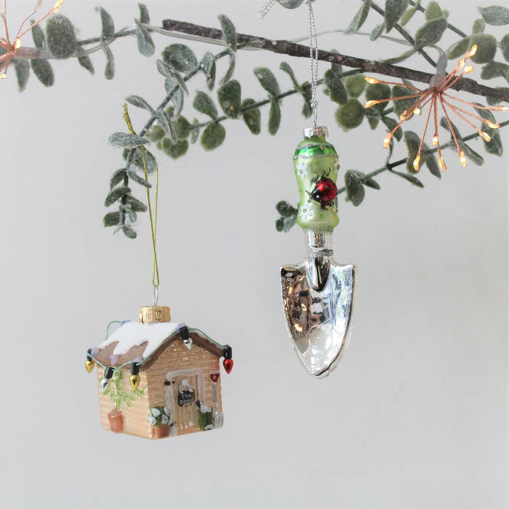 Garden Shed Christmas Tree Decoration By Ella James ...