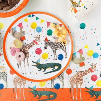 Safari Party Animal Paper Table Cover, 3 of 3