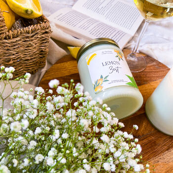 Lemon Zest Wax Melt/Candle, 3 of 5