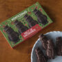 Dark Chocolate Melt Of Snowmen, Four Solid Snowmen, thumbnail 1 of 2
