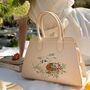 Henrietta Embroidered Cygnet Tote Bag Biscuit, thumbnail 1 of 8