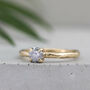'Giselle' Salt And Pepper Diamond Engagement Ring, thumbnail 3 of 11
