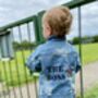 Personalised Baby/Toddler Denim Jacket With Bear, thumbnail 1 of 8