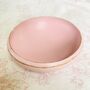 Antique Painted Pink Wooden Fruit Bowl ~ Four, thumbnail 7 of 7