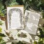 Regency Wisteria A6 Flat Wedding Invitations, thumbnail 2 of 6