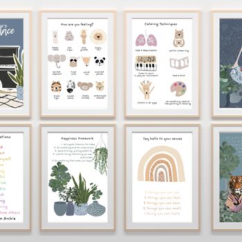 Personalized Positive Educational Children's Print Set, 7 of 10