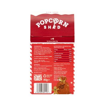 Christmas Pudding Gourmet Popcorn Gift Box, 6 of 6