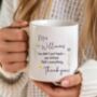 Personalised Teacher Mug – You Noticed Quote Gift, thumbnail 8 of 10