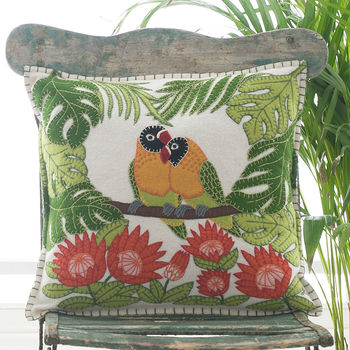 Love Birds Cushion, 3 of 3