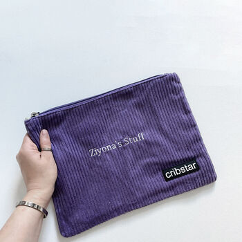 Multi Use Personalised Clutch/Travel/ Make Up Bag, 4 of 6