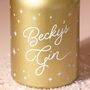 Personalised 700ml Gold Starry Gin, thumbnail 2 of 5