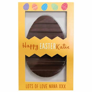 Personalised Happy Easter Chocolate Letterbox Gift, 4 of 4