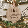 First Christmas Married Tree Decoration, thumbnail 1 of 2