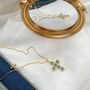 Florentine Elegance Cross Necklace, thumbnail 2 of 4