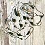 Leopard Wire Wall Art, thumbnail 1 of 4