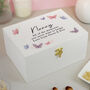 Personalised Butterfly Wooden Keepsake Box, thumbnail 3 of 5