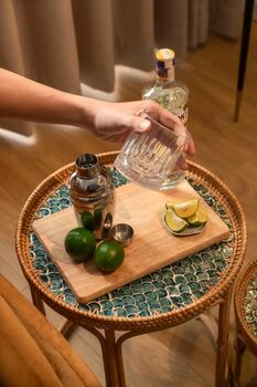 Boho Carbis Rattan Eco Friendly Table, 9 of 9