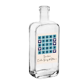 Personalised Word Game Bottle, 5 of 5