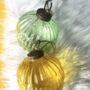 Vintage Style Glass Baubles, thumbnail 3 of 3