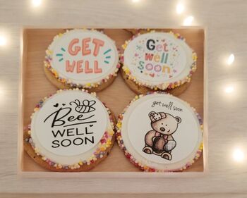 Personalised Get Well Soon Cookies Pick Me Up Gift, 4 of 6