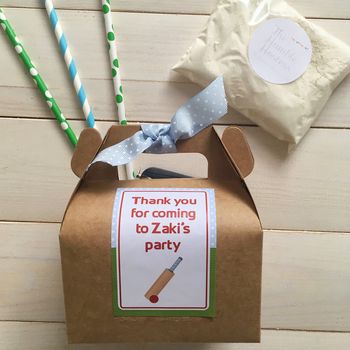 Personalised Cricket Baking Kit Party Bag, 3 of 4