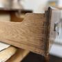 Antique Oak Filing Storage Drawers, thumbnail 5 of 7