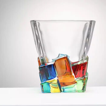 Handpainted Drinking Glasses – Rainbow Series, 4 of 6