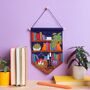 Book Lover Pennant Felt Craft Kit, thumbnail 1 of 4