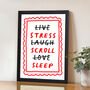'Live, Laugh, Love' Parody Print, thumbnail 2 of 3