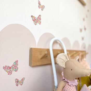 Liberty Fabric Butterfly Wall Stickers, 2 of 9