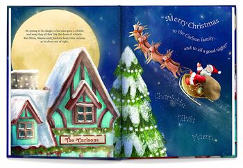 Personalised Book, My Family’s Night Before Christmas, 8 of 9