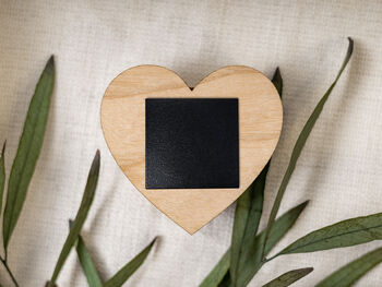 Save The Date Magnet With A Botanical Gold Foil Card, 9 of 9