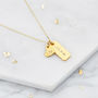 Personalised Bar And Heart Charm Necklace, thumbnail 2 of 5