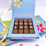 Personalised Message Good Luck Chocolates, thumbnail 4 of 7