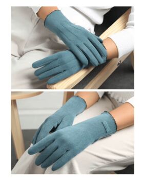 Warm Gloves Faux Suede, 5 of 6