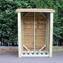 Heavy Duty Log Store 5ft X 4ft High Quality Timber, thumbnail 2 of 4