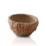 Hand Carved Terracotta Travertine Textured Bowl, thumbnail 2 of 2
