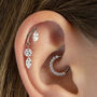 Marquise Dangle Helix Earring, thumbnail 1 of 5