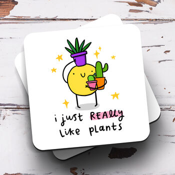 Personalised Mug 'I Just Really Like Plants', 3 of 3