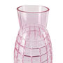 49cm Tall Pink Square Glass Vase, thumbnail 4 of 4