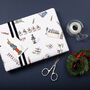 Vintage Solider Boys Gift Wrap, thumbnail 3 of 4
