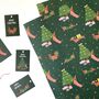 Dachshund Christmas Wrapping | Festive Sausage Dog Wrap, thumbnail 2 of 3