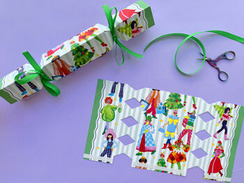 The 12 Slays Of Christmas Diy Cracker Set, 4 of 4