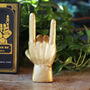Gold Rock On Accessories Stand And Gift Box, thumbnail 4 of 5