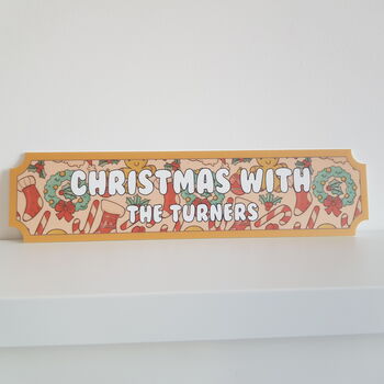 Personalised Kitschmas Sign, 2 of 2