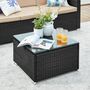 Rattan Patio Furniture Set With Sofa And Table, thumbnail 7 of 9