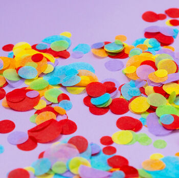 Rainbow Wedding Confetti | Biodegradable Paper Confetti, 6 of 7