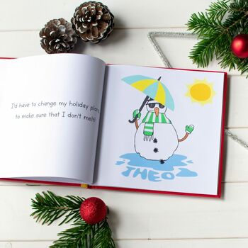 I’d Rather Be A Snowman – Personalised Storybook, 4 of 10