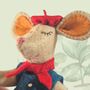 Little Mouse In Paris Felt Craft Mini Kit, thumbnail 3 of 4